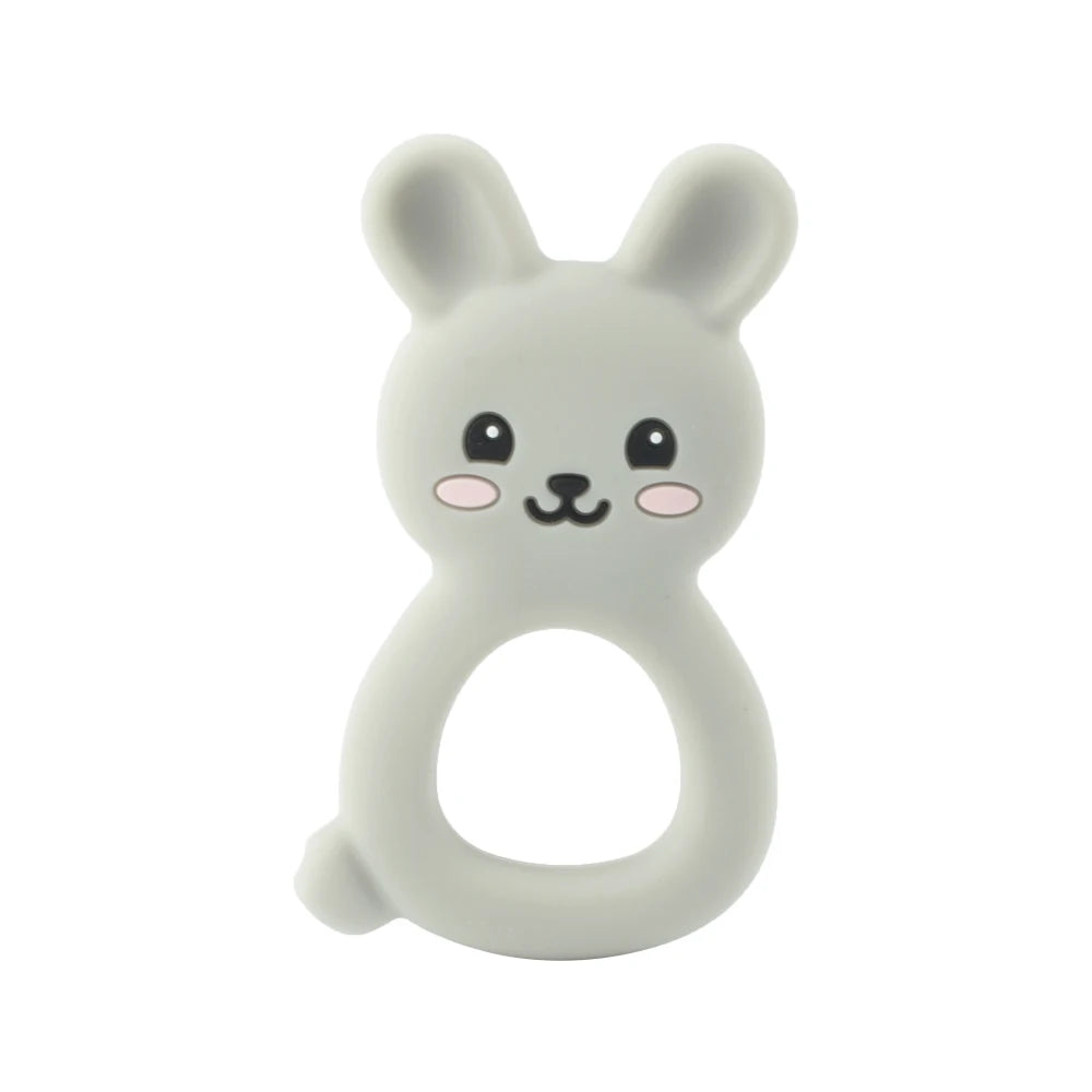 Silicone Giraffe Baby Teether – BPA-Free Newborn Teething Toy