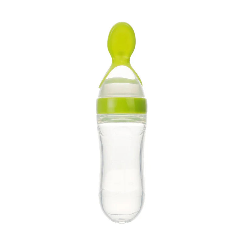 90ML Silicone Squeeze Feeding Bottle