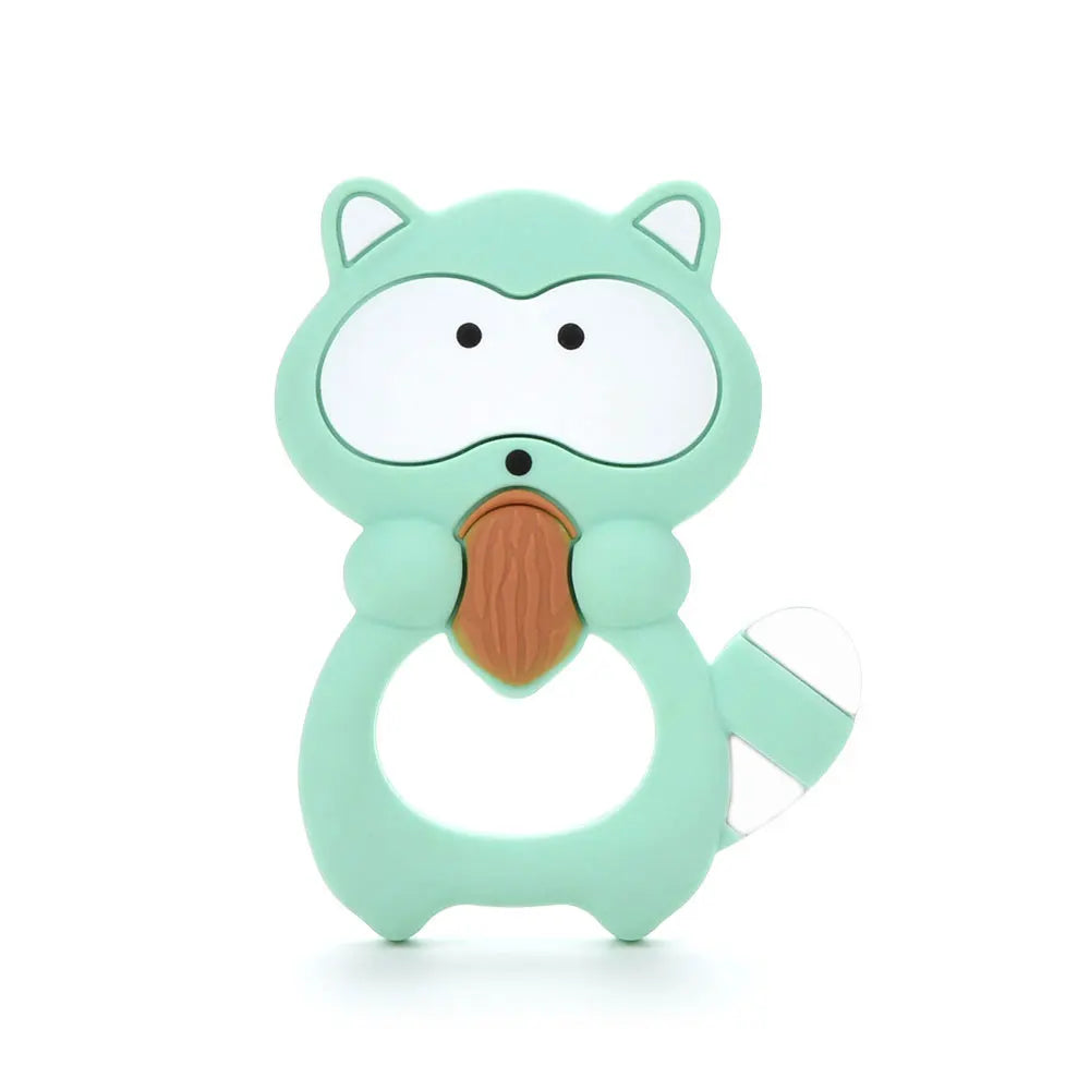 Silicone Giraffe Baby Teether – BPA-Free Newborn Teething Toy