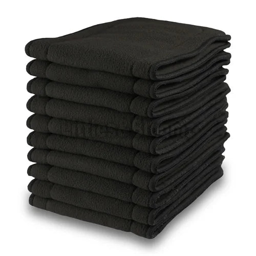 10PCS Reusable Washable Inserts – Bamboo Charcoal & Microfiber Absorbent Liners