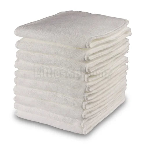 10PCS Reusable Washable Inserts – Bamboo Charcoal & Microfiber Absorbent Liners