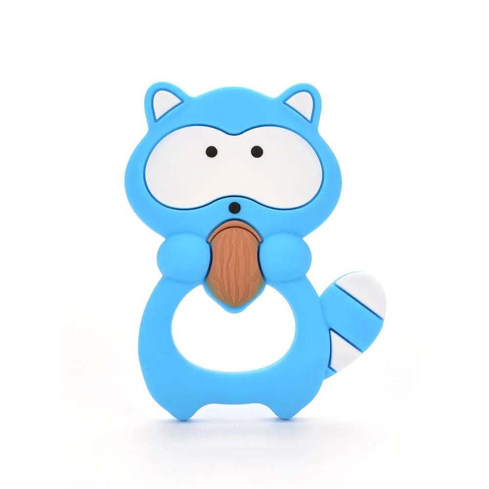 Silicone Giraffe Baby Teether – BPA-Free Newborn Teething Toy