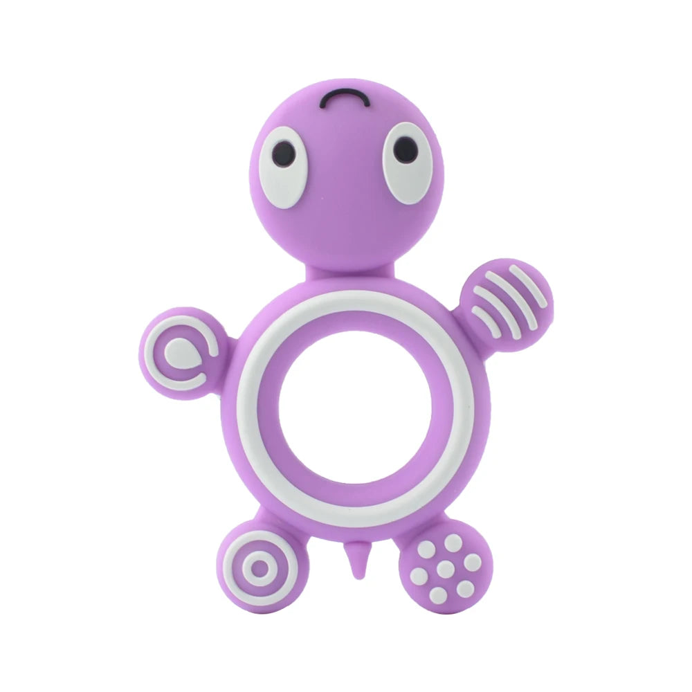 Silicone Giraffe Baby Teether – BPA-Free Newborn Teething Toy