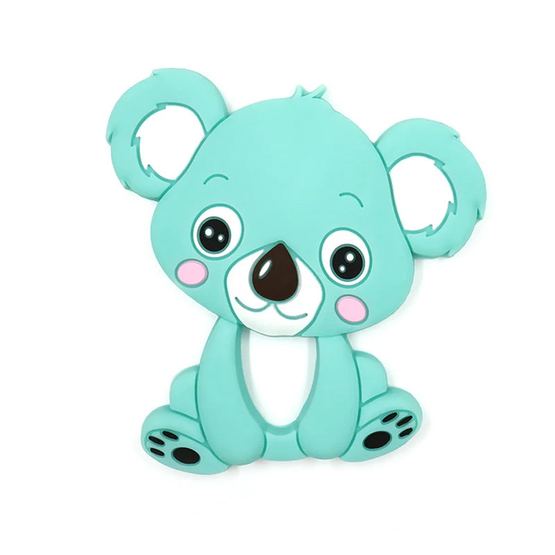 Silicone Giraffe Baby Teether – BPA-Free Newborn Teething Toy