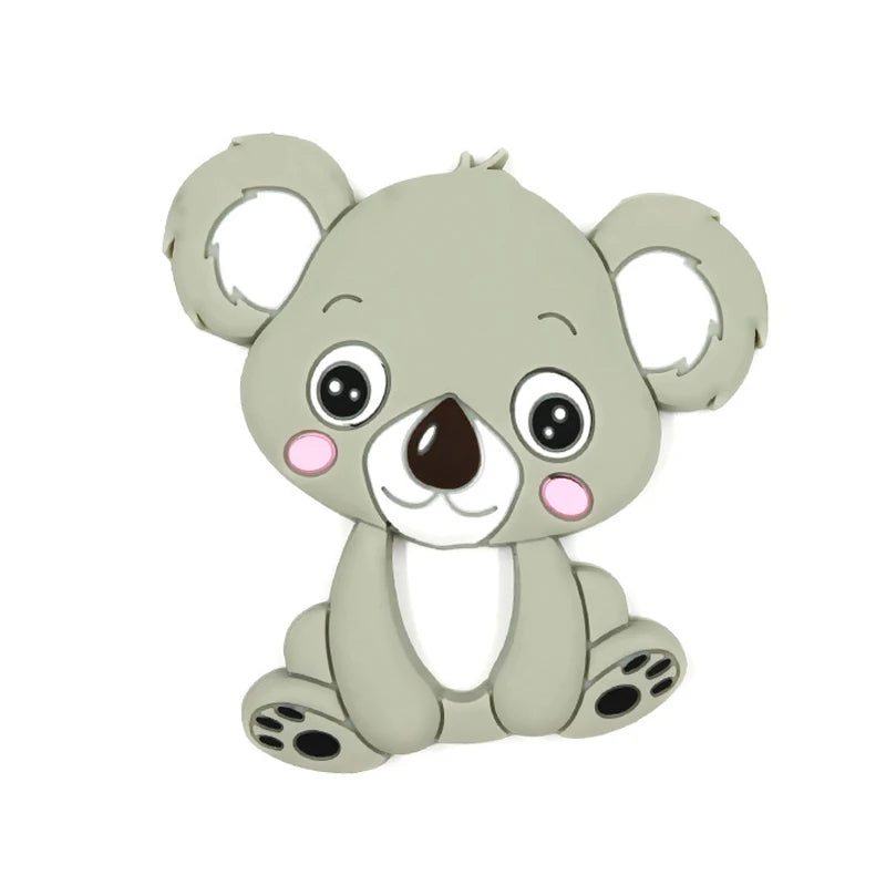 Silicone Giraffe Baby Teether – BPA-Free Newborn Teething Toy