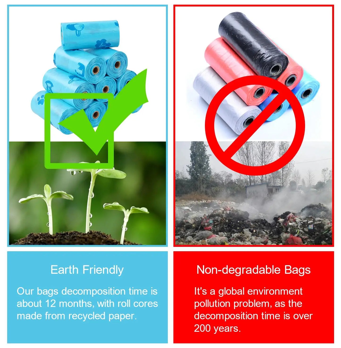 240-Count Eco-Friendly Biodegradable Diaper Disposal Bags – Unscented & Baby-Safe