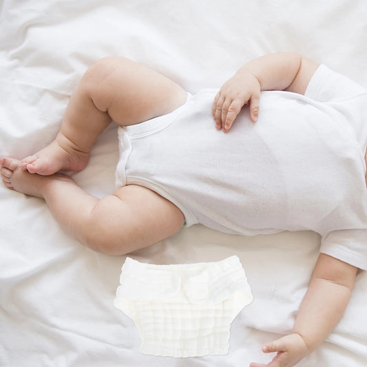 5pcs Newborn Baby Cloth Diapers – Reusable, Breathable & Washable Pocket Nappy