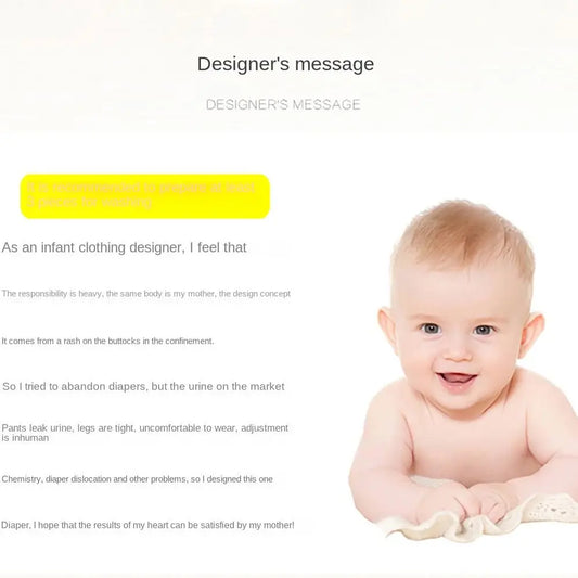 Waterproof Baby Washable Diaper with Buckles – Reusable & Leakproof (3-14kg)