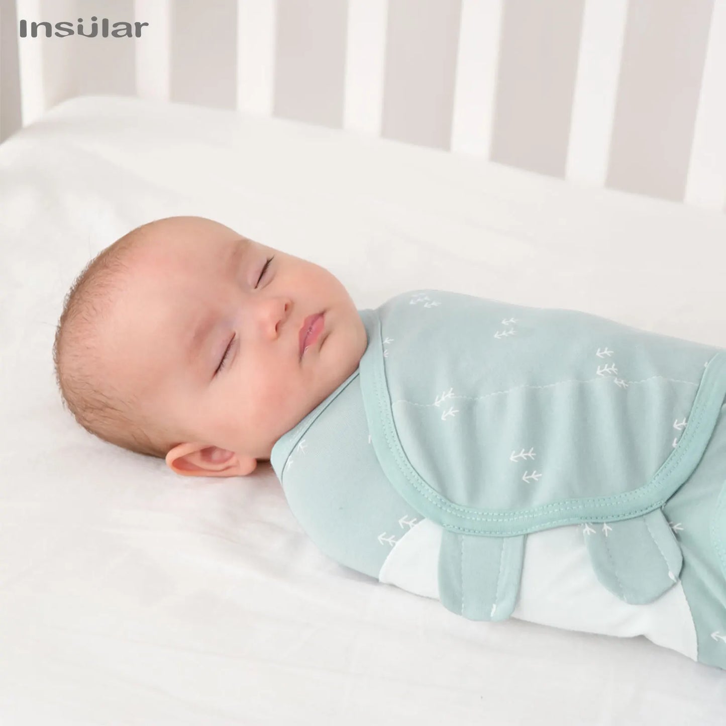 3-Piece Cotton Baby Anti-Shock Sleeping Bag Set – Newborn Swaddle Wrap
