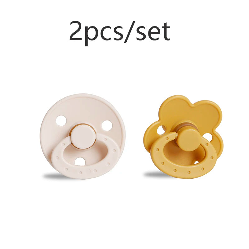 Modabebe Silicone Baby Pacifier – Food-Grade Newborn Soother (2PCS)