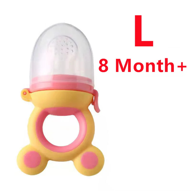 Baby Fruit Food Feeder & Teether – BPA-Free Silicone Nibbler for Newborns
