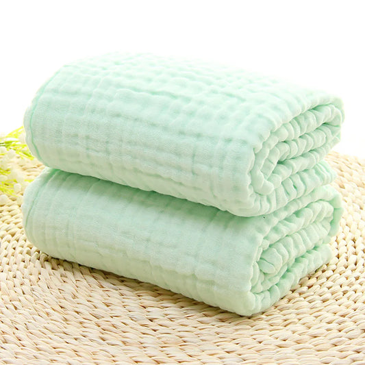Baby Cozy 6-Layer Cotton Blanket – Soft, Thick & Comfortable for Newborns
