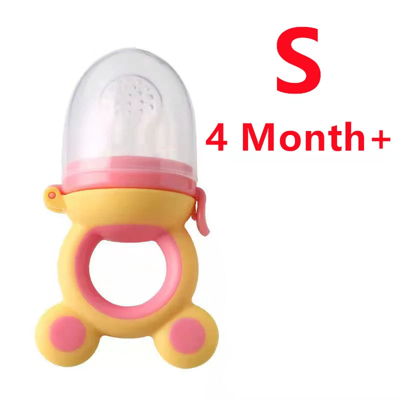 Baby Fruit Food Feeder & Teether – BPA-Free Silicone Nibbler for Newborns