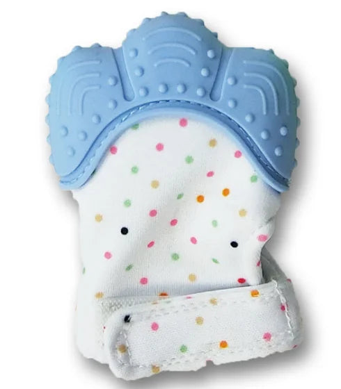 Food-Grade Silicone Baby Teether Gloves – Anti-Eating & Teething Relief Mittens