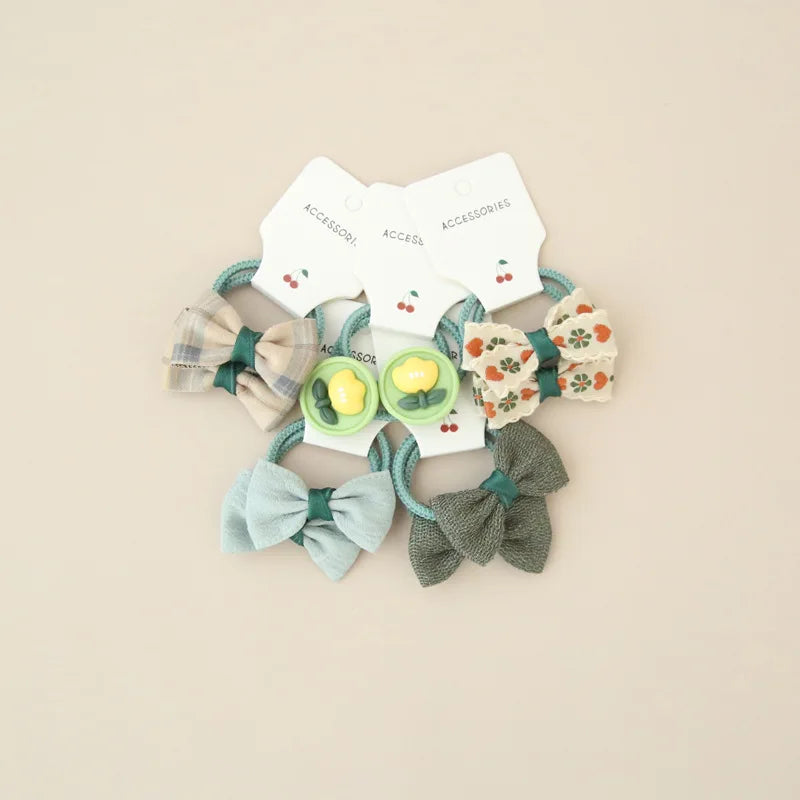 10PCS Baby Girl Hair Bows – Cute & Stylish Hair Ties for Kids