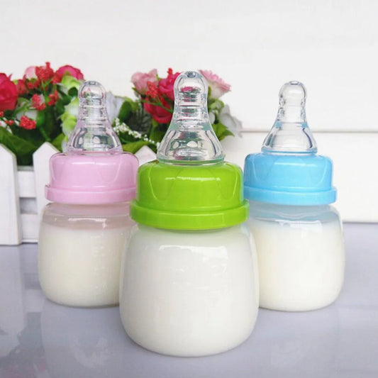 60ML Mini Portable Baby Feeding Bottle