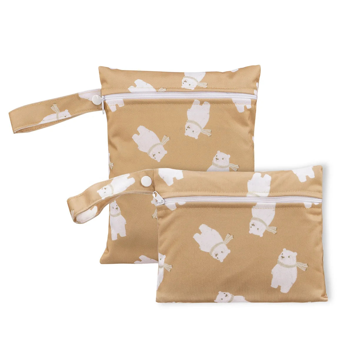 2PCS Waterproof Diaper Storage Bag – Portable & Reusable
