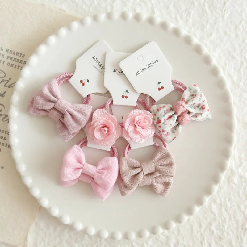 10PCS Baby Girl Hair Bows – Cute & Stylish Hair Ties for Kids