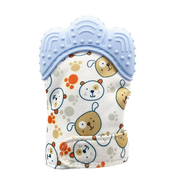 Food-Grade Silicone Baby Teether Gloves – Anti-Eating & Teething Relief Mittens