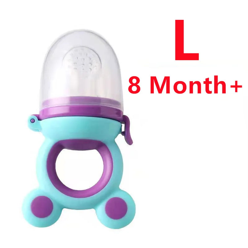 Baby Fruit Food Feeder & Teether – BPA-Free Silicone Nibbler for Newborns
