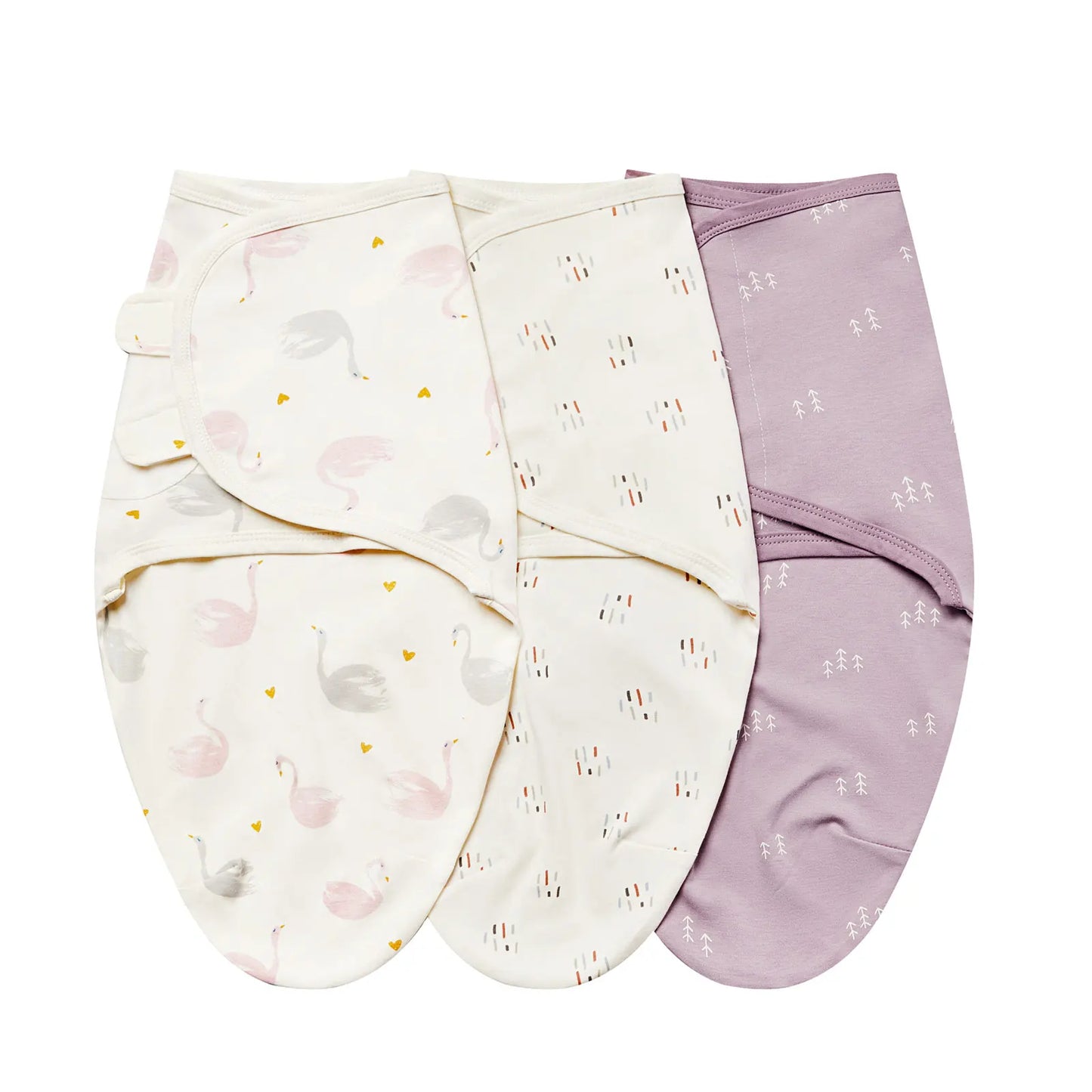 3-Piece Cotton Baby Anti-Shock Sleeping Bag Set – Newborn Swaddle Wrap