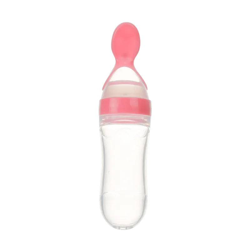 90ML Silicone Squeeze Feeding Bottle