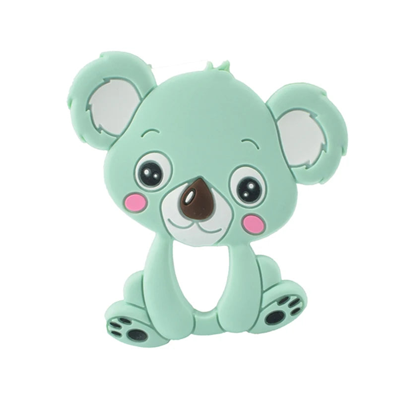 Silicone Giraffe Baby Teether – BPA-Free Newborn Teething Toy