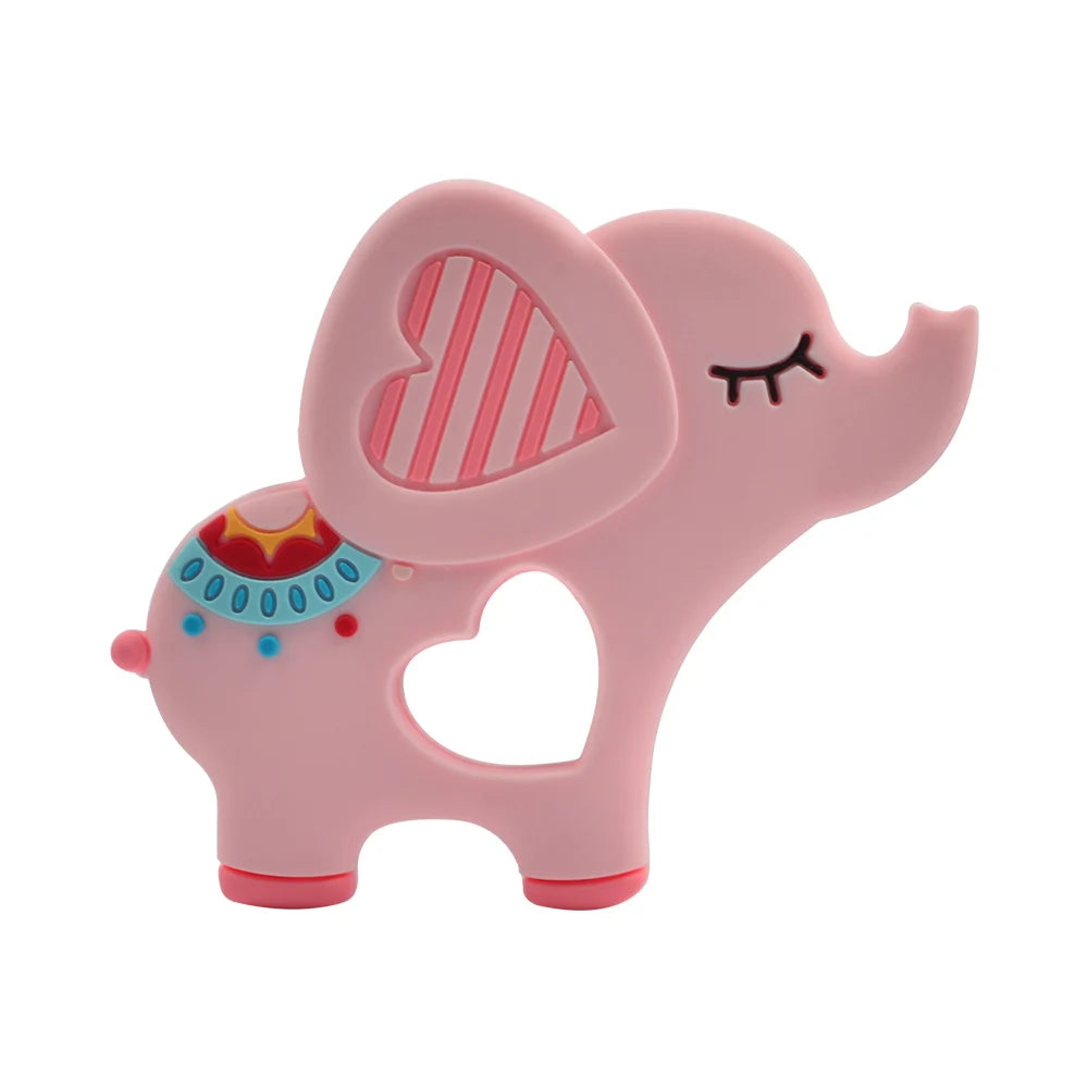 Silicone Giraffe Baby Teether – BPA-Free Newborn Teething Toy