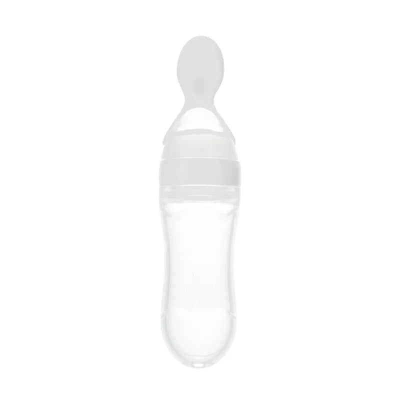 90ML Silicone Squeeze Feeding Bottle