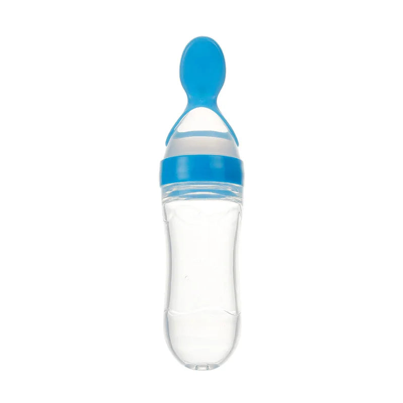 90ML Silicone Squeeze Feeding Bottle