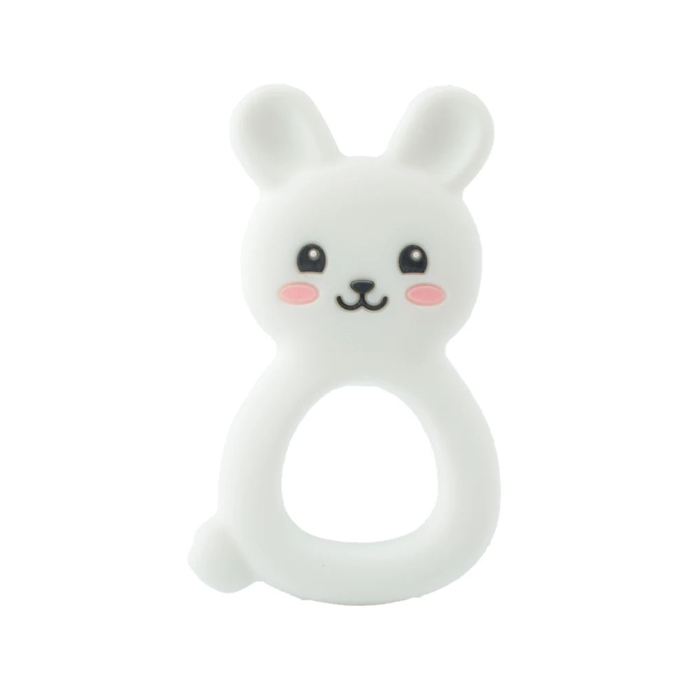 Silicone Giraffe Baby Teether – BPA-Free Newborn Teething Toy