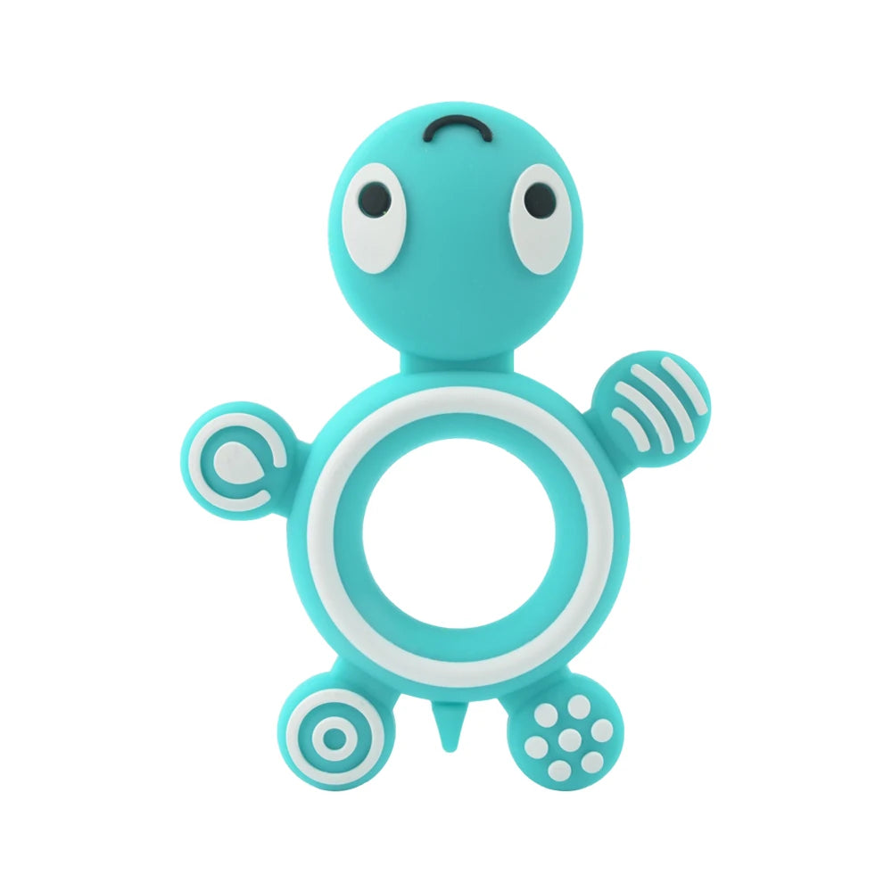 Silicone Giraffe Baby Teether – BPA-Free Newborn Teething Toy