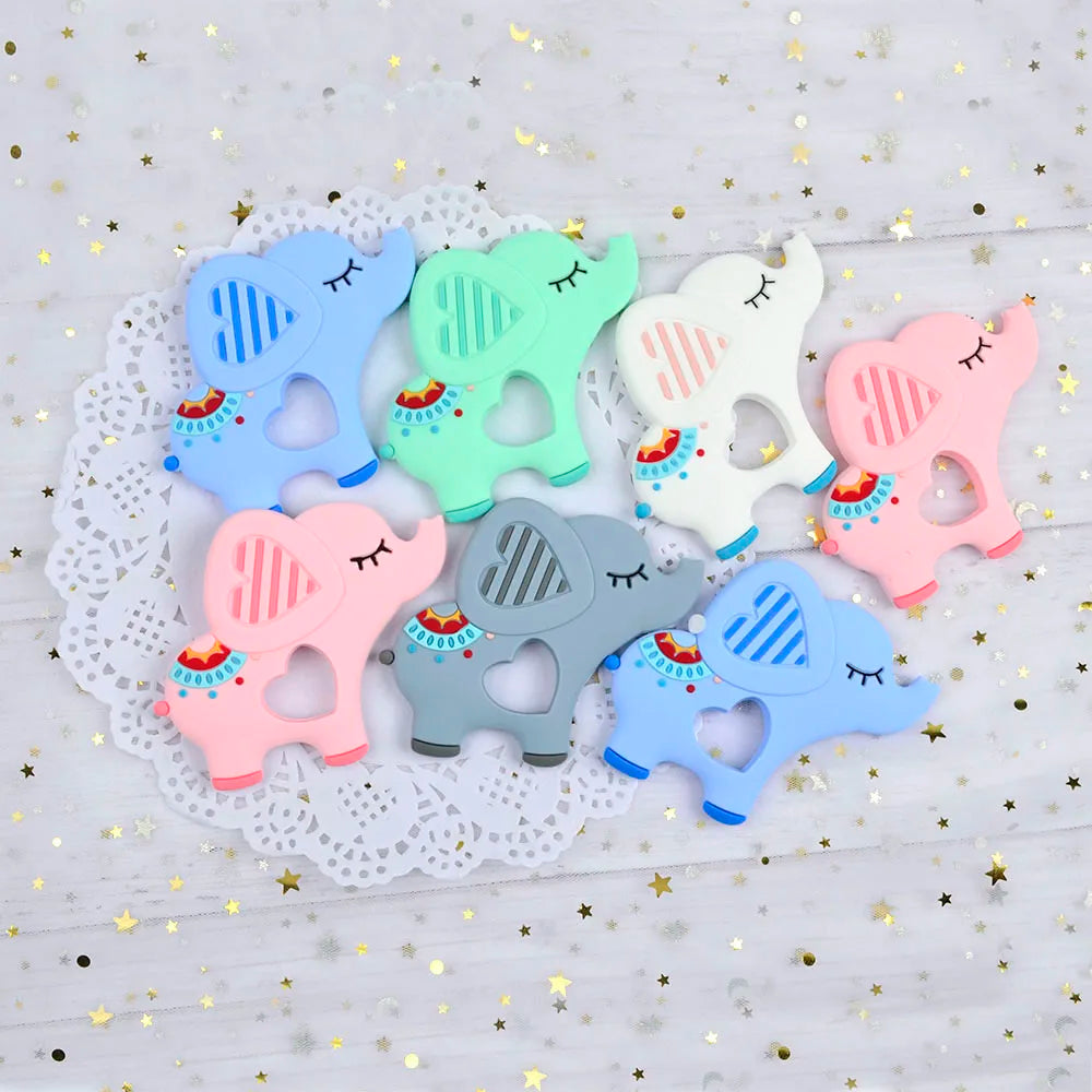 Silicone Giraffe Baby Teether – BPA-Free Newborn Teething Toy