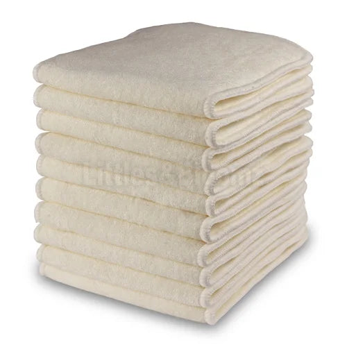 10PCS Reusable Washable Inserts – Bamboo Charcoal & Microfiber Absorbent Liners