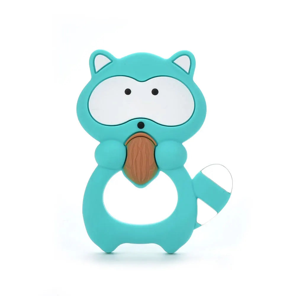Silicone Giraffe Baby Teether – BPA-Free Newborn Teething Toy