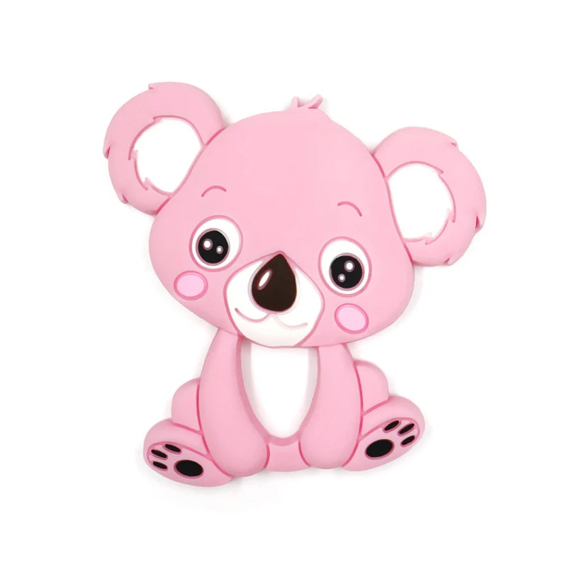 Silicone Giraffe Baby Teether – BPA-Free Newborn Teething Toy