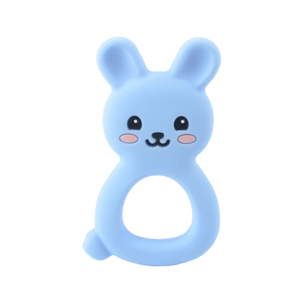 Silicone Giraffe Baby Teether – BPA-Free Newborn Teething Toy