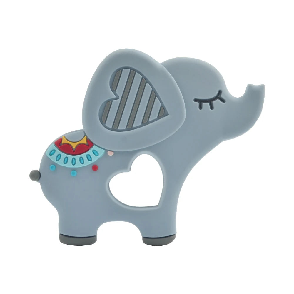 Silicone Giraffe Baby Teether – BPA-Free Newborn Teething Toy