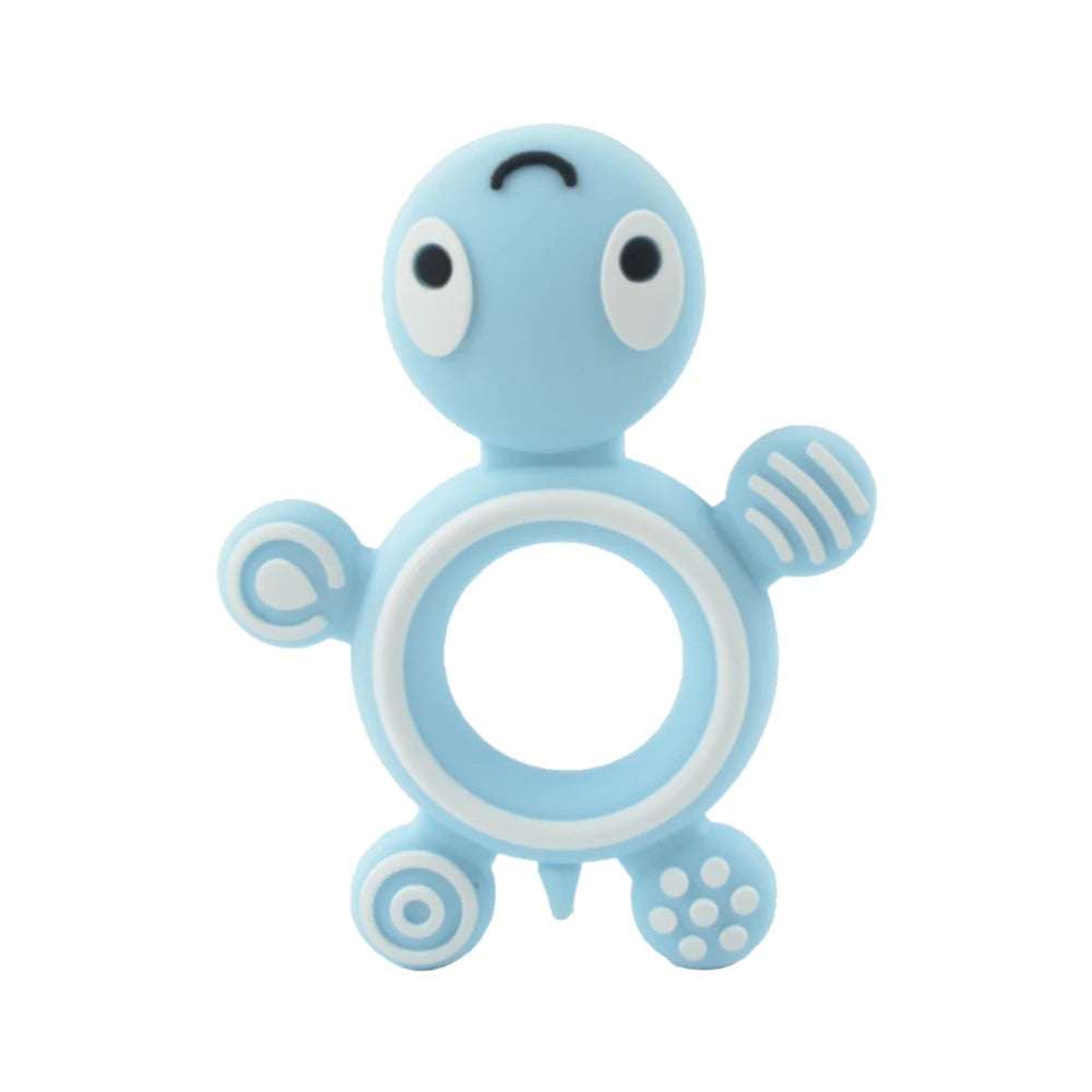 Silicone Giraffe Baby Teether – BPA-Free Newborn Teething Toy