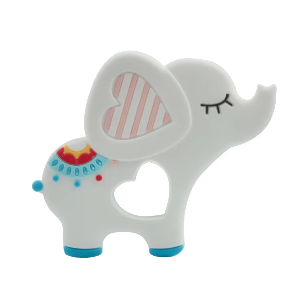 Silicone Giraffe Baby Teether – BPA-Free Newborn Teething Toy