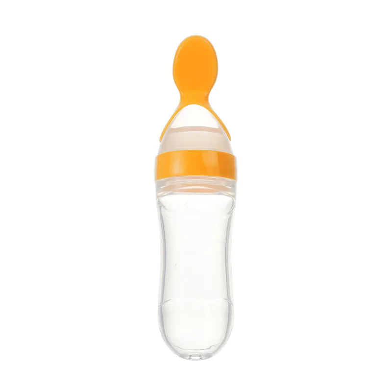90ML Silicone Squeeze Feeding Bottle