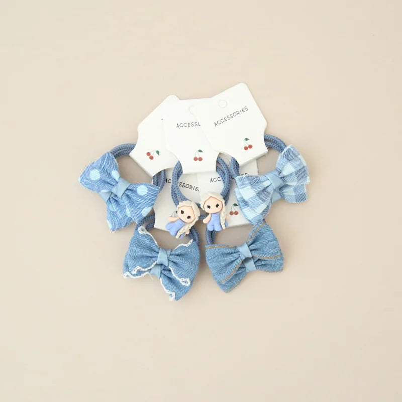 10PCS Baby Girl Hair Bows – Cute & Stylish Hair Ties for Kids