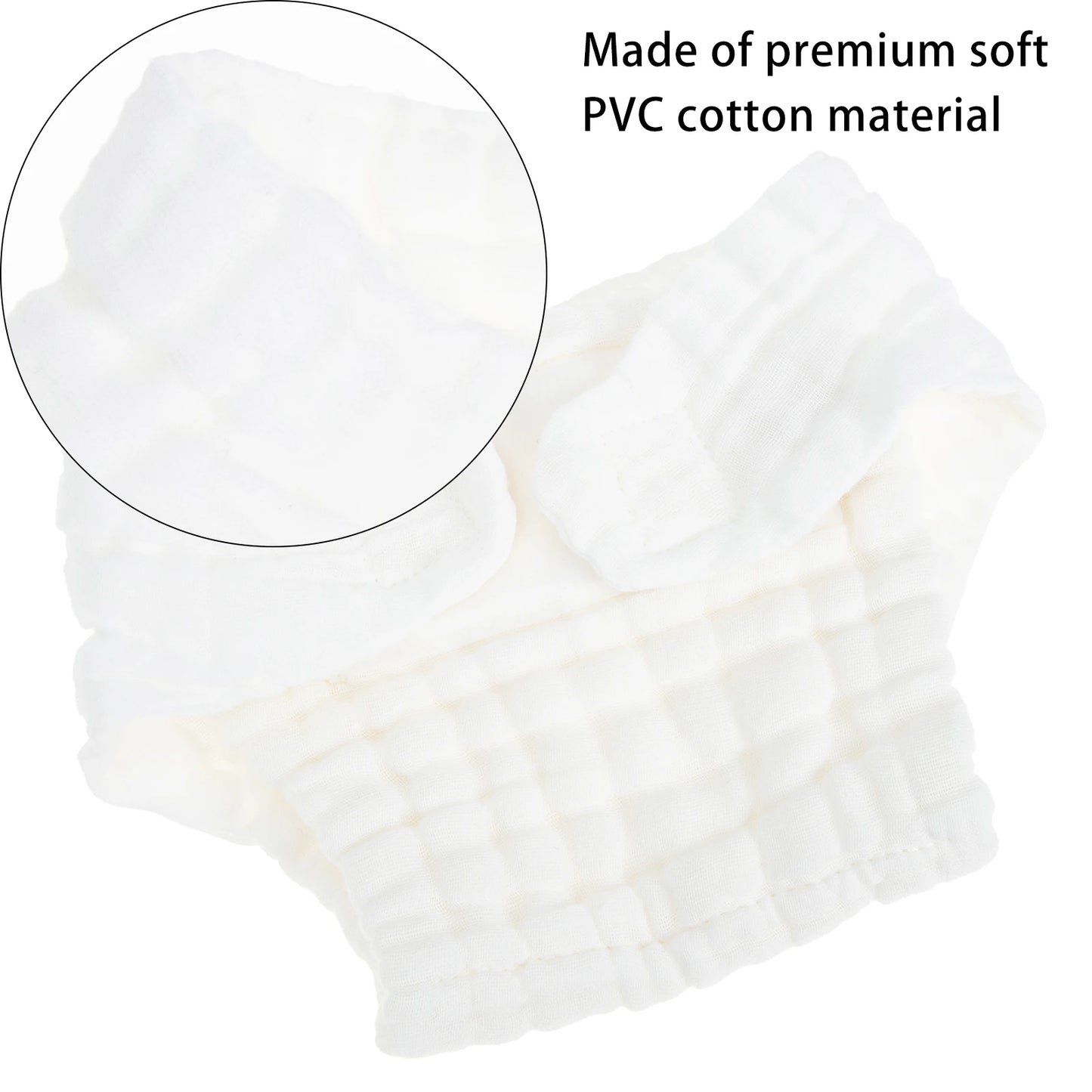 5pcs Newborn Baby Cloth Diapers – Reusable, Breathable & Washable Pocket Nappy