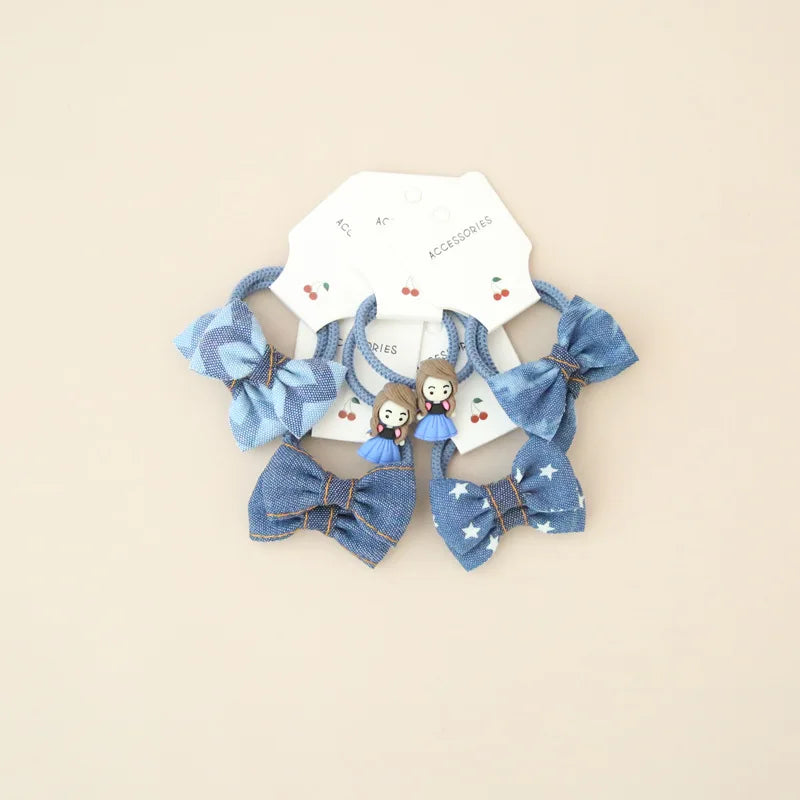 10PCS Baby Girl Hair Bows – Cute & Stylish Hair Ties for Kids