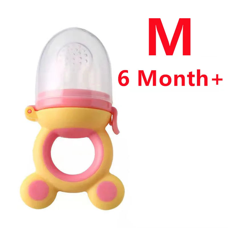 Baby Fruit Food Feeder & Teether – BPA-Free Silicone Nibbler for Newborns