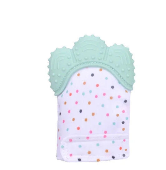Food-Grade Silicone Baby Teether Gloves – Anti-Eating & Teething Relief Mittens