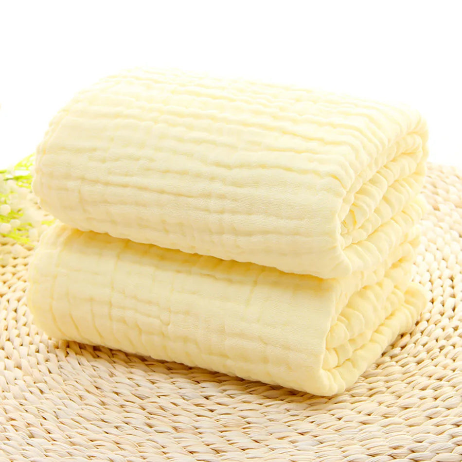 Baby Cozy 6-Layer Cotton Blanket – Soft, Thick & Comfortable for Newborns