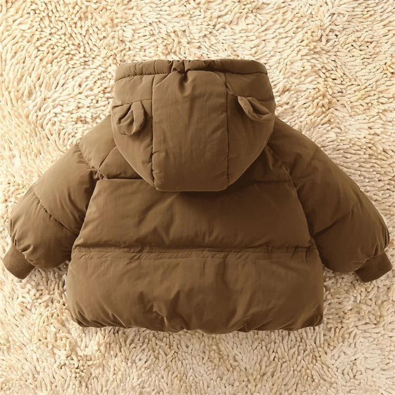 Kids' Winter Hooded Down Coat