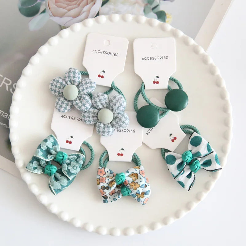 10PCS Baby Girl Hair Bows – Cute & Stylish Hair Ties for Kids
