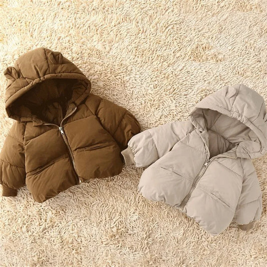 Kids' Winter Hooded Down Coat